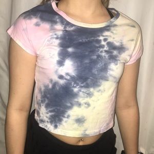 Tie dye crop top